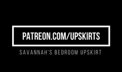 Savannah Bedroom Upskirt