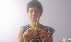 I am putting small dilator in my tight anus mp4