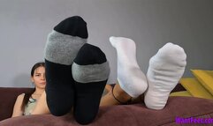 Smelly Sock Tease - HD MP4