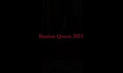 Bunions in red shoes