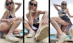 Your lil smoking cheerleader bitch