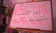 Making PORN AND ART - Foot fetish in a dirty training with a sexy latina