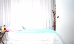 Sexy latin Teen playing dirty