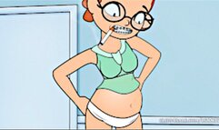 Smoking Girl Humps Pregnant Belly