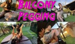 Merciless pegging on the terrace with MazMorbid