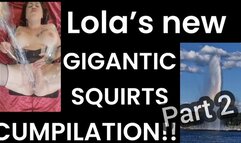 BRAND NEW, HUGE GIGANTIC SQUIRTS CUMPILATION!! Part 2