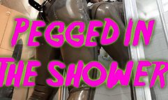 Pegging in the Shower witrh Mistress Patricia @mazmorbidfetish #pegging