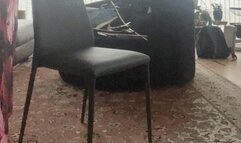 The sissy gets an OTK spanking from the boss