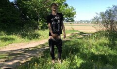 Juicy Jerk Off In The Woods Compilation –Risky –Handsome – Big Loads – Huge Veiny Cock – Horny