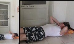 Alice trampling Tom Zerbo without care (two view)