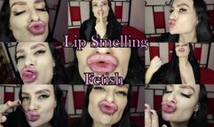 LIp smelling JOI with cum countdown