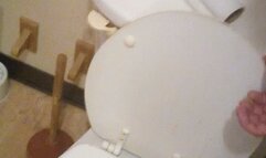 millie wets diaper and puts jammie pants back on