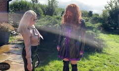 Whipping the Sissy Outdoor in the Sunshine