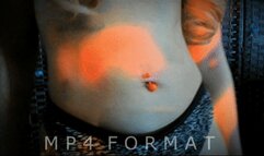 Halloween Jack o Lantern Belly Ring Fingering (HD) MP4