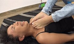 Sweeping The Domme's Feet - Clip 4