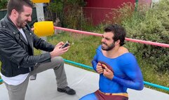 Superman Nipple Electrocution