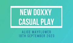 New Doxxy Casual Play - Solo Girl