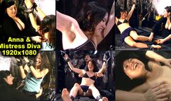 Tickled In Sin - Mistress Diva & Anna- FULL CLIP- Restored Classic! Upscaled with AI to1920x1080