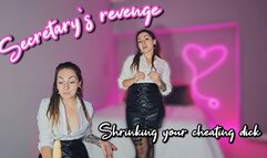 Cheaters get their dicks shrunk