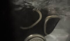 Underwater Gasmask ASMR Struggling To Breath