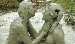 Kendra and Nikko at the Mud Spa