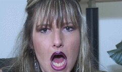 Jessika's mouth farts-SD WMV