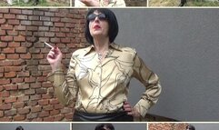 Your financial Dominatrix smokes for you!