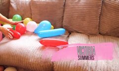 STUNNING YOUNG PORNSTARS LESBIAN BUTT PLUG BALLOON FETISH BUTT PLUG PLAY