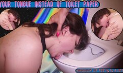 your tongue instead of toilet paper (HD 720p MP4)