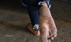 Car park dirty soles
