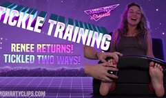 Renee's Tickle Training - Don't Move Challenge Plus Tickle Punishment!