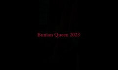 Bunions in transparent sexy shoes