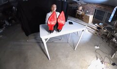 Asian Model Anna Sexy Silk Socks