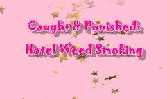 Roommate Spanks Dakota Marr for Smoking Inside