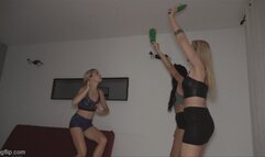 Humiliation and taking things from a little roommate