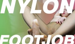 Fuck My Nylon Covered Feet! (Pantyhose Footjob)