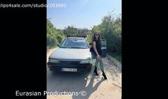 98B - Katya Corolla Cranking and Revving pedal cam