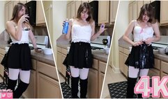 PARTY GIRL'S WAM CLOTHING DESTRUCTION