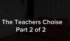 Part 2 of 2 of The Teachers choice when its time to bend over the sofa