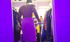 Black man farts while he cleans: ignore