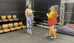 Halloween Hijinks - Velma sock and toe wiggling match