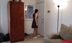 Rachel Adams caught and spanked (WMV Format)