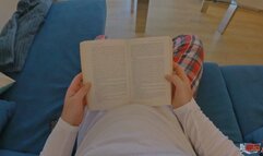 The stepmother accidentally sat on her stepson's penis and couldn't tear herself away from him until he filled her with sperm