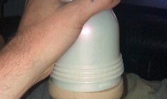 Fleshlight Fun With Enormous Cumshot On Chest And Stomach
