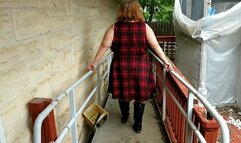 Sexy Walk in the Garden and Clean up Mess mp4