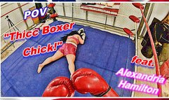 POV: Thicc Boxer Chick! WMV