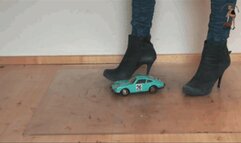 Vintage tin metal Car for Christin