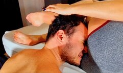 farting after the gym, part 4, by Manu Albertine and Fabian Diklil, (cam by Natalia) FULL HD