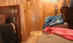 soaked horny milf in towel pov