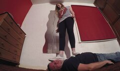 Sophie Trampling & Dancing In Converse FLOOR CAM